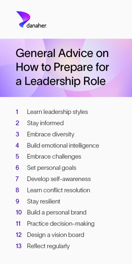 Here are 13 tips for how to prepare for a leadership role