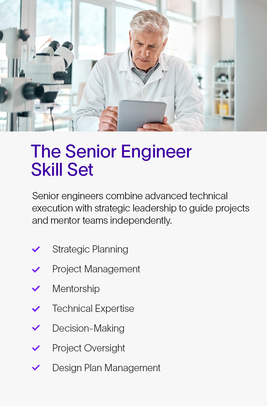 Senior engineer skills
