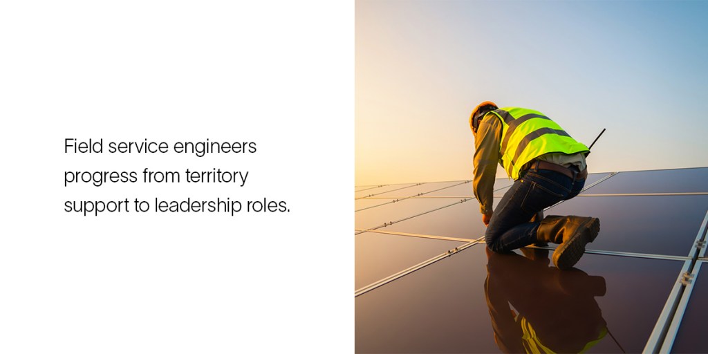 The career ladder for a technical support engineer